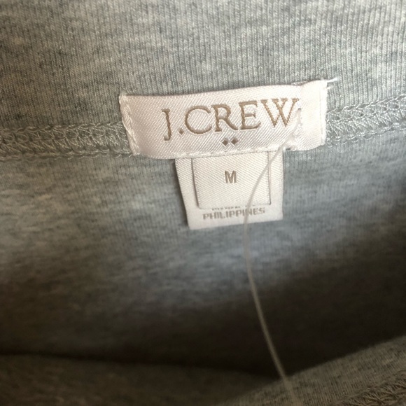 J. Crew Boatneck Tee Short Sleeve Gray - Picture 3 of 4